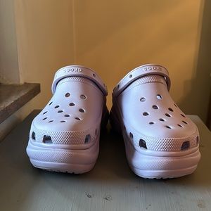 Crocs - Lavender - 8W - Platform